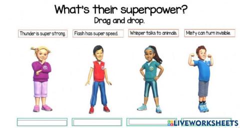 Superminds Year 1 page 8 & 9