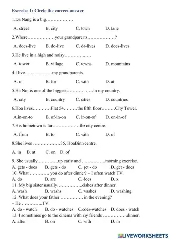 Present simple Tense