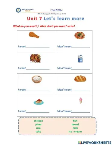 Unit 7 - let's learn more let's go 1