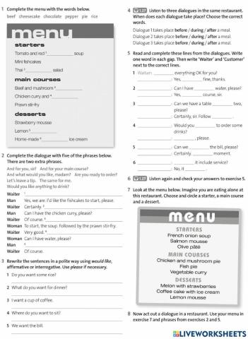 Solutions Elementary WB Unit 4G Speaking