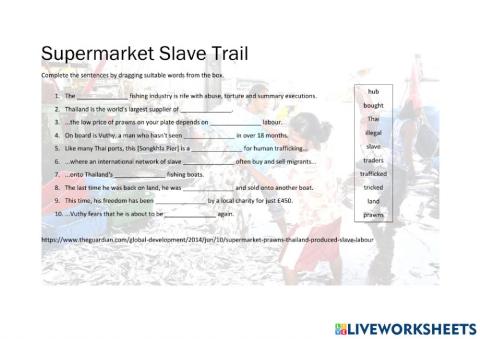 Supermarket Slave Trade