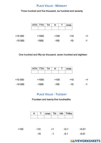 Daily Number Avengers Set 1