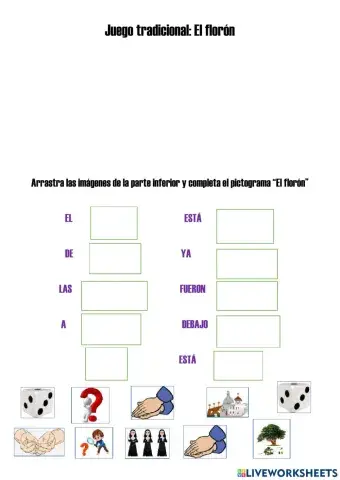 Juego tradicional el florón