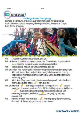 Latihan kata nafi dan kata bilangan