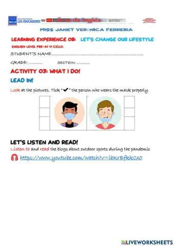 Let’s Change Our Lifestyle