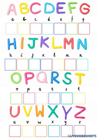 Troba les lletres al teclat