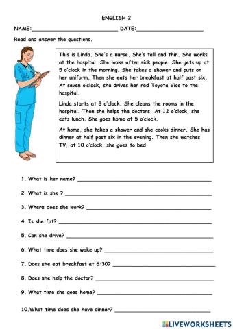 Reading and comprehension