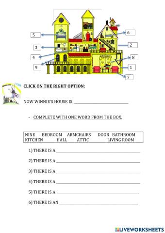 Winnie the witch - house