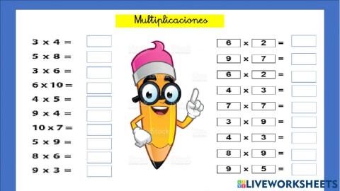 Multiplicaciones
