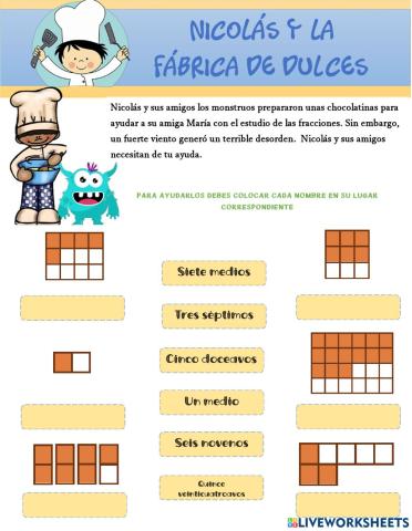 Actividad diagnostica fracciones