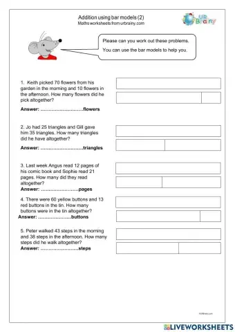 Addition word problem
