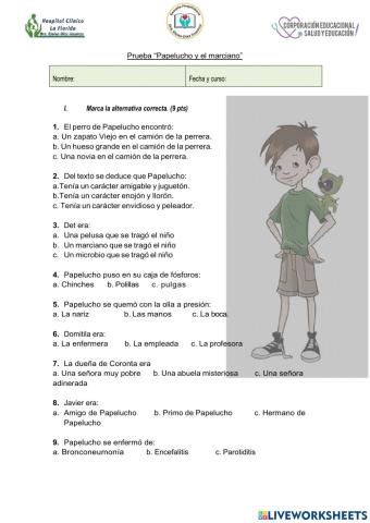 Papelucho y el marciano