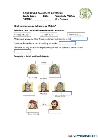 Biblia prueba 4to parcial