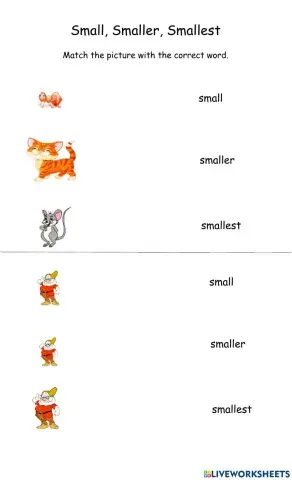 Small, Smaller, Smallest