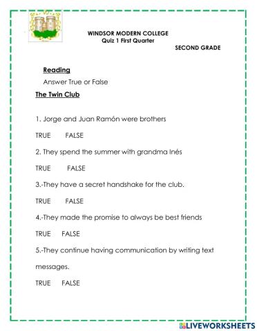 Rd quiz 1 1stq2nd 2021