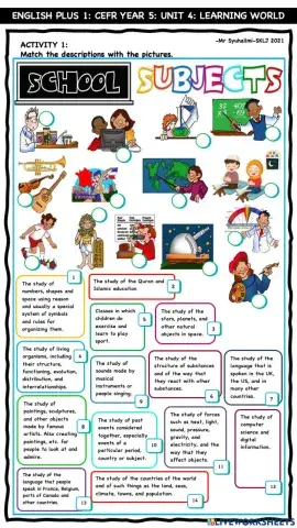 Learning world - cefr year 5