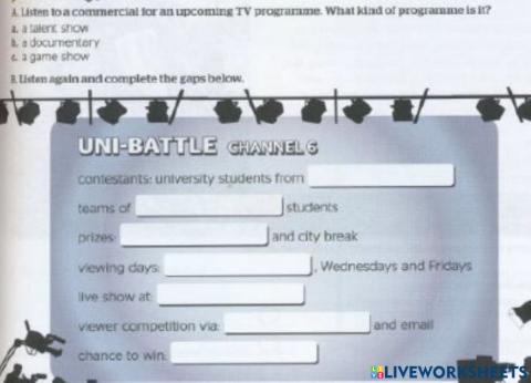 Listening Unit 6B (2)