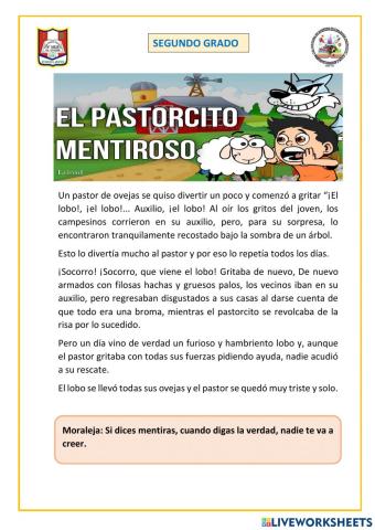 El pastorcito mentiroso