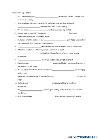 phrasal verbs pg. 1-30