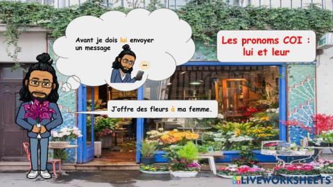 Les pronoms COI