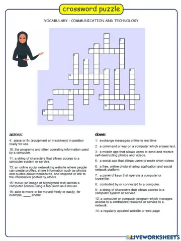 NCER Vocabulary 1: Crossword Puzzle