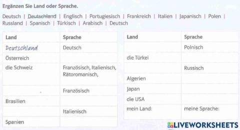 Netzwerk neu A1-Lektion 1-Länder und Sprachen (2)