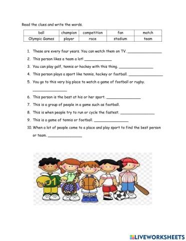 English Plus 1: Unit 6 (Vocabulary)