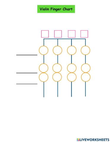 Violin Finger Chart