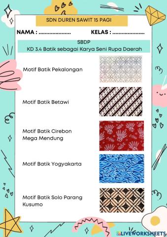 Batik kelas 5