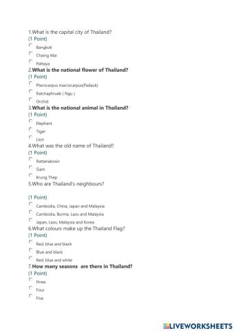 History of thailand