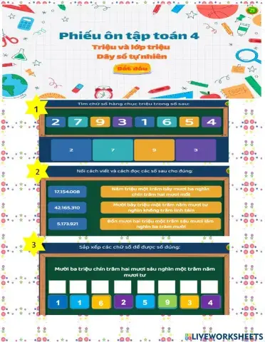 Ôn tập tuần 3 lớp 4