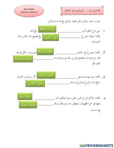 Akhlak dan Peribadi Nabi Nuh AS