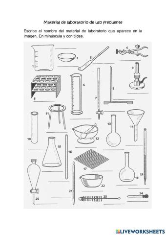 Material de laboratorio