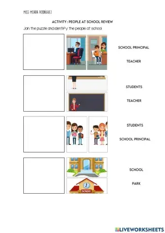 Unit 1 - People at School