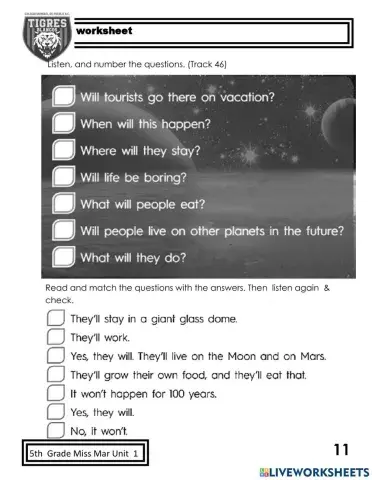 Listening - Ftutre will