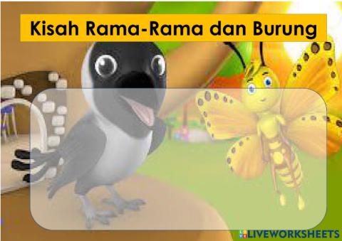 Cerita pendek Rama-Rama Dan Burung