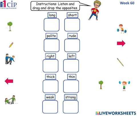 KIDS Adjectives 3 Week 60