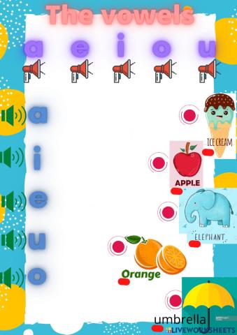 The vowels