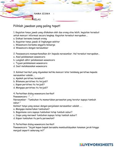 Rohimah bahasa indonesia  tema 3 kls 4