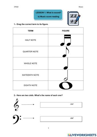 Lesson 1. what is sound?