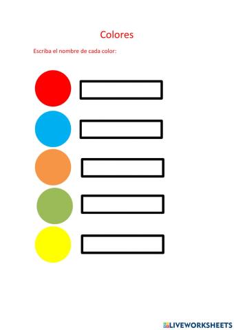 Colores