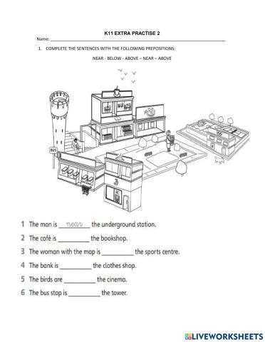 K11 Extra Practise 2
