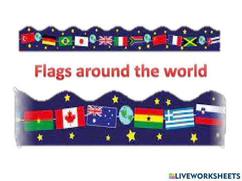 Flags around the world