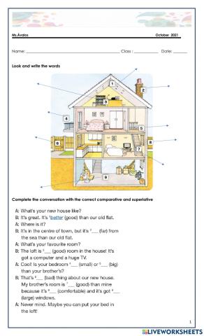 7mo. comparatives and superlativesives