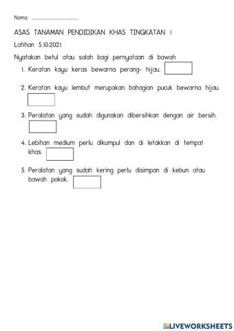 Membersihkan Tempat Kerja dan Jenis Keratan