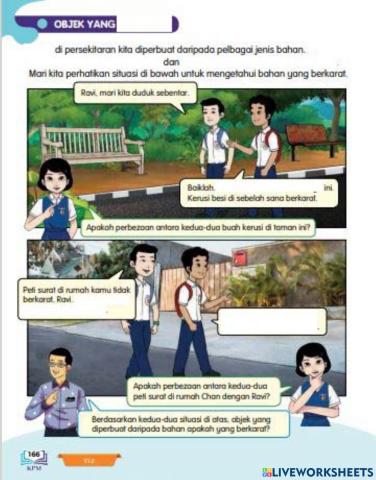 Objek yang Berkarat (BT m.s 166)