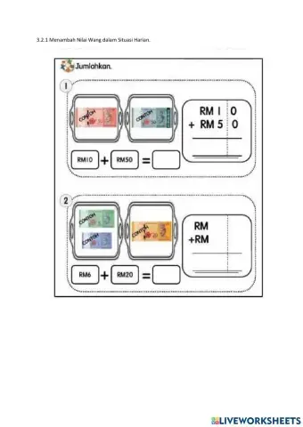 Penambahan Nilai Mata Wang dalam Kehidupan Seharian