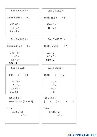 Multiplication X-Men Scaffolding Set 5