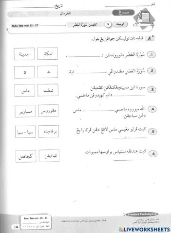 Kefahaman surah al-asr 1