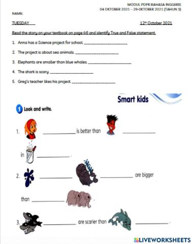 3B Tuesday (12-10-21)